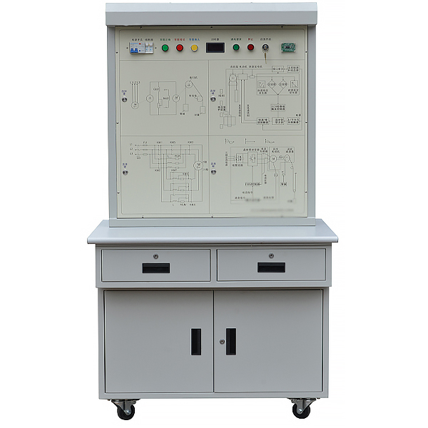 网孔型电力拖动.PLC.变频调速综合实训考核装置(图1)