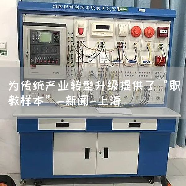 为传统产业转型升级提供了“职教样本”-新闻-上海(图1)